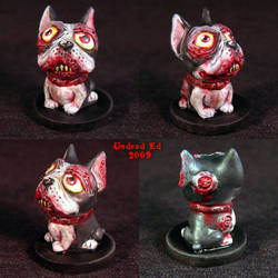 Zombie French Bulldog Ooak