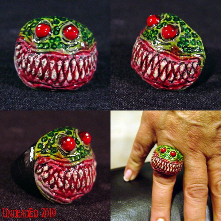 Rot Ring  The Creature ooak