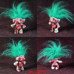 Waylon The Zombie Troll ooak