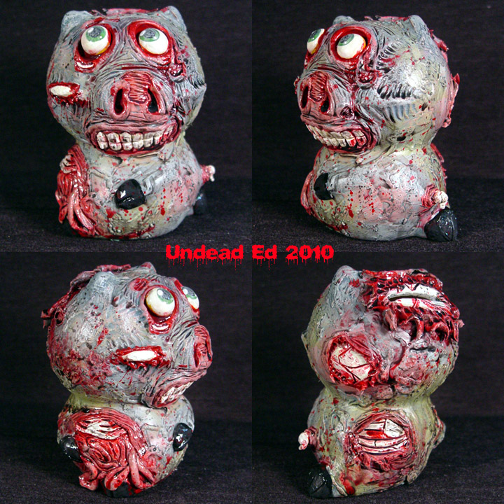 Zombie Piggy Bank SPLITS