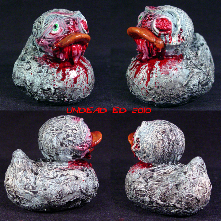 Rot Duck zombie missing eye