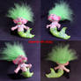 Zoe The Troll Mermaid ooak