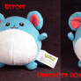 Pokemon Evil Marill plush Comp