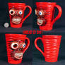 Zombie Deluxe Mug ooak