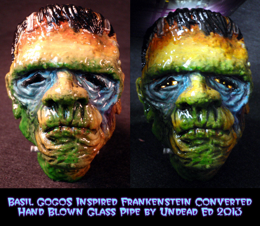 Basil Gogo Inspired Frankenstein Zoombiez Pipe