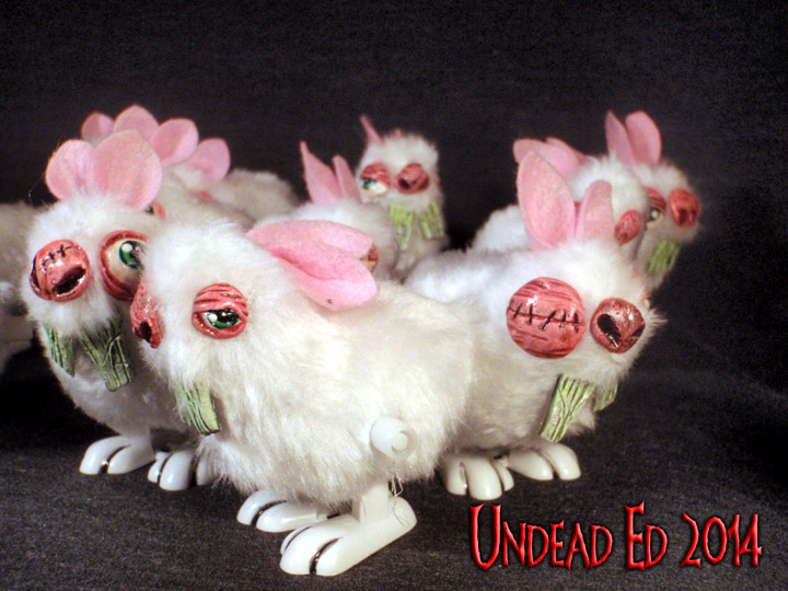 Bubonic Bunny Windup Hoppers by Undead Ed 3