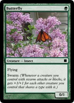 Butterfly MtG card