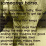 I want cry when People hate on my horse