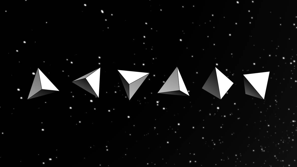 Good Night Computer Goodnight Punpun Tetrahedron Space Wallpaper by EmeraldLink25 on DeviantArt