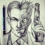 Two Face Drawing