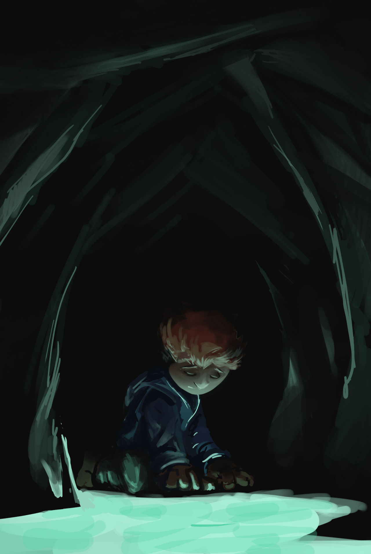 Daily Sketch #0014 - Magic Puddle by GhostlyCarrot on DeviantArt