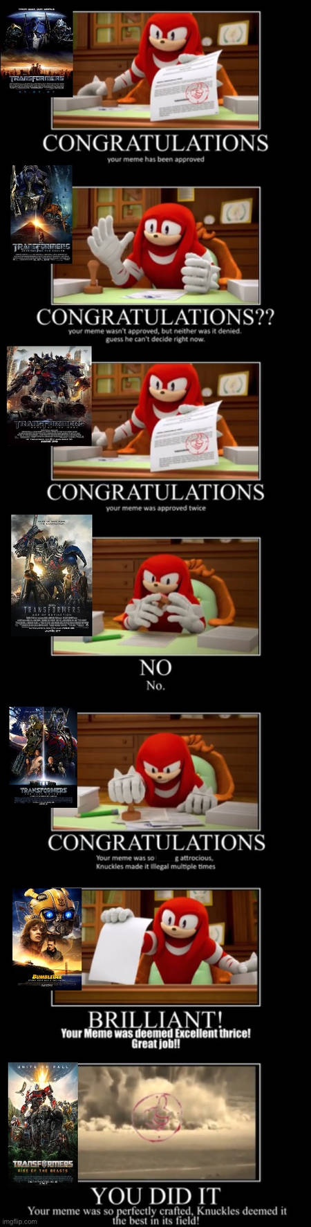 Knuckles rates live action Transformers movies by Manzilla84 on DeviantArt