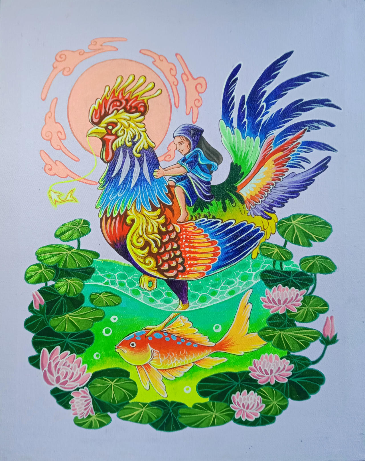 Sarimanok by Dreffej on DeviantArt