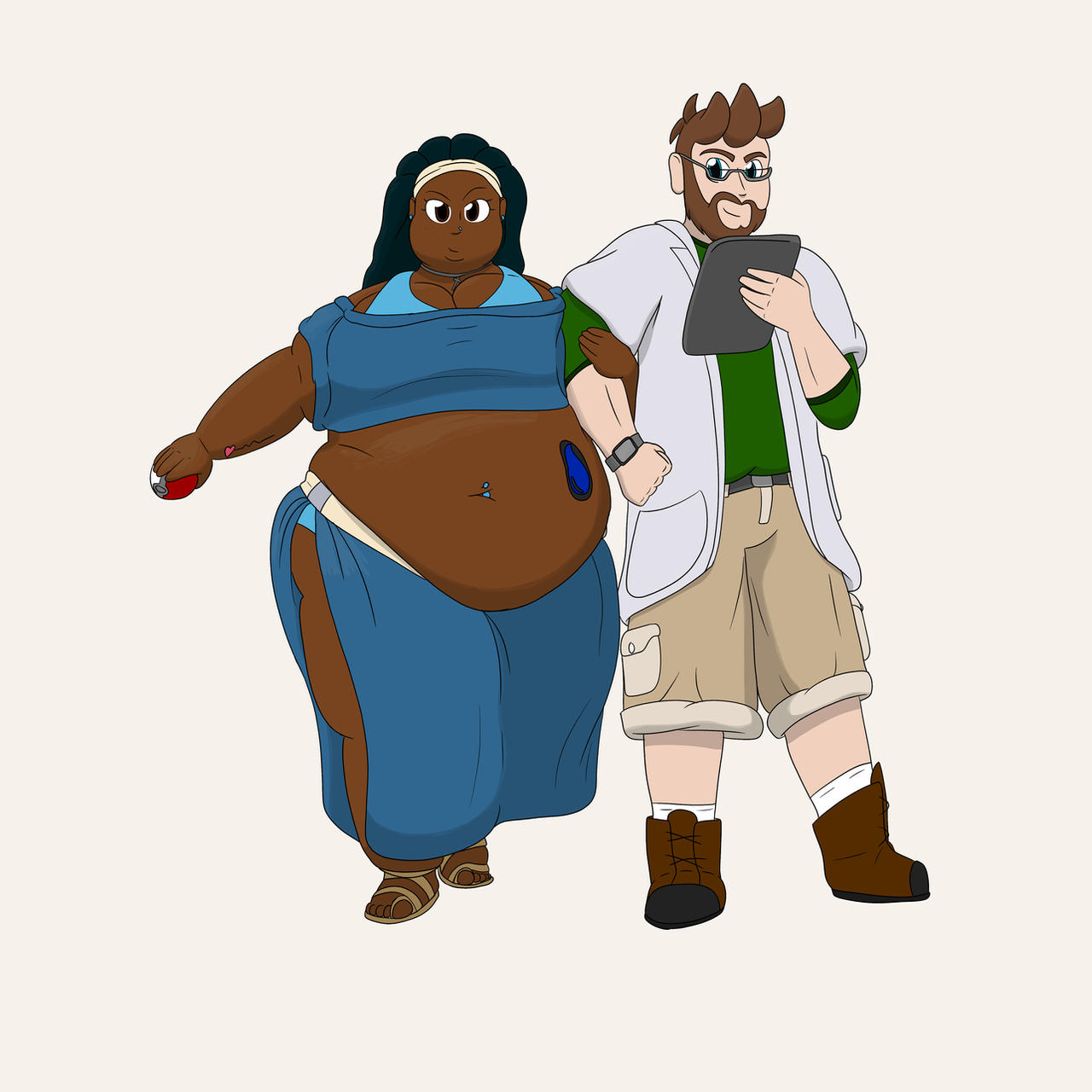 Trainer designs by SacredTerrador on DeviantArt