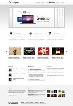 Cross Apple - Clean Business WordPress Theme