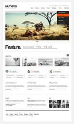 Mu Types - Clean Business WordPress Theme