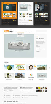 Notebook - Responsive Wordpress Portfolio Theme