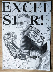 Inktober 2019 - Day15: Legend - Stan Lee