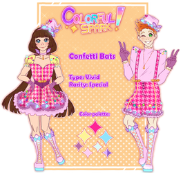 SRA | [B] Confetti Bats Coord