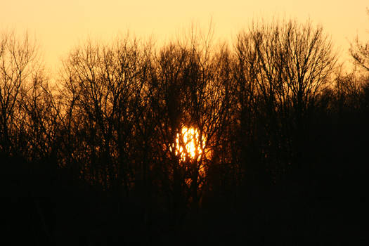 Sunset at Nijmegen