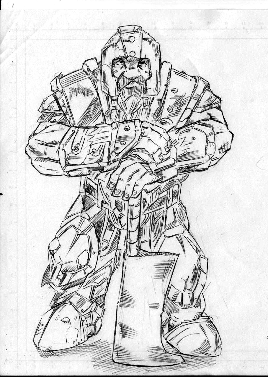 Dwarf Sketch