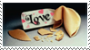 Fortune Cookie Love stamp