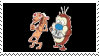 Ren and Stimpy stamp by Strange-little-cat