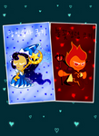 Cookie Run : Moonlight And Fire Spirit by jjiiww0506 on DeviantArt