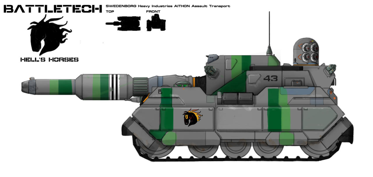 Battletech Aithon Assault Transport by CountvonSchnaps on DeviantArt