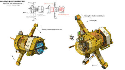 Small Mining Ship