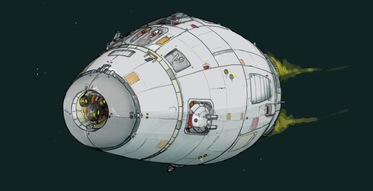 Battletech: Overlord Class Dropship by CountvonSchnaps on DeviantArt