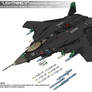 SF-38 Lightning V Interceptor.