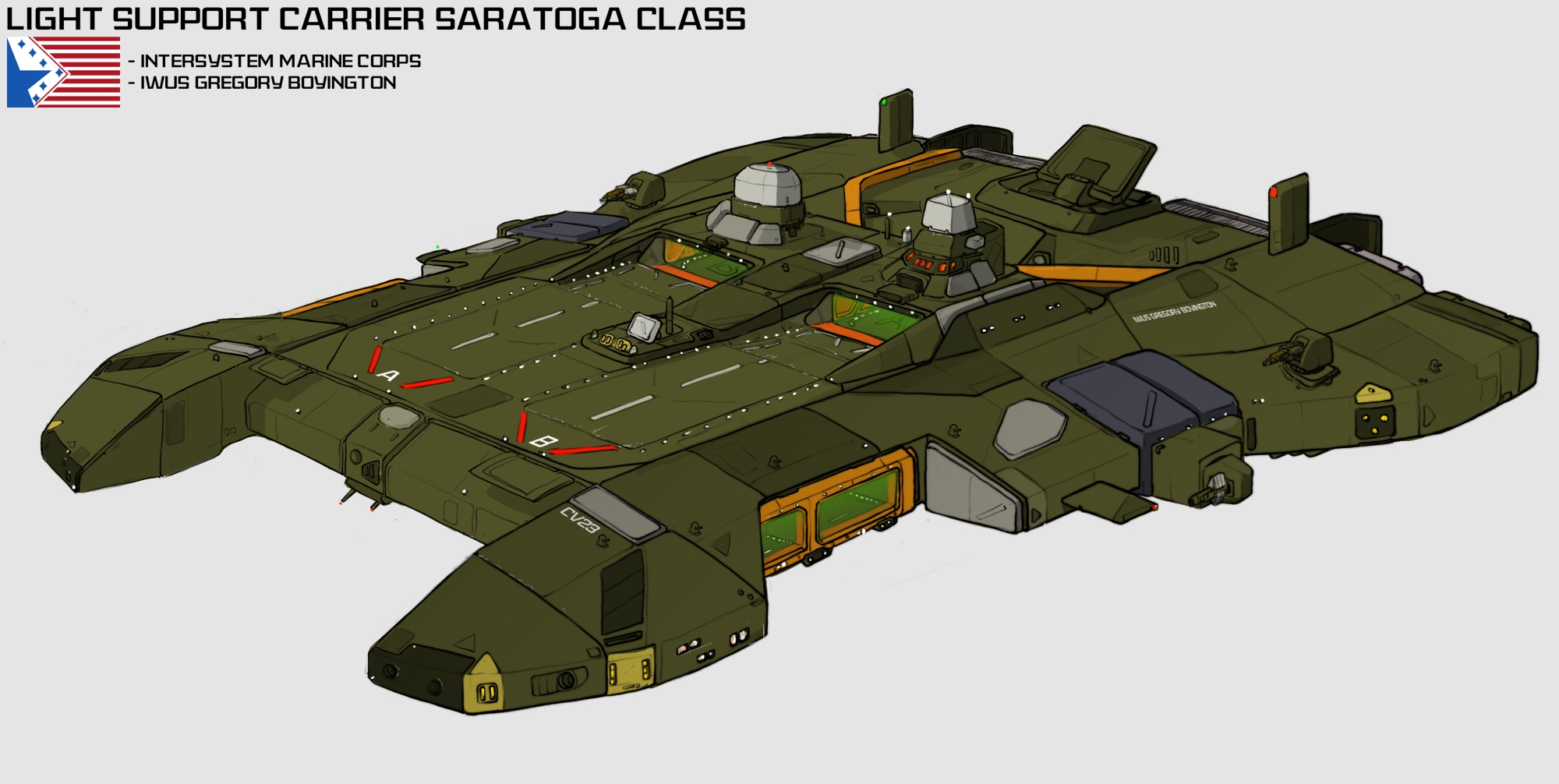 Inter System Marines: Light Carrier