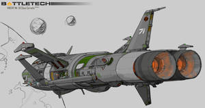 Battletech: Vincent Class Corvette