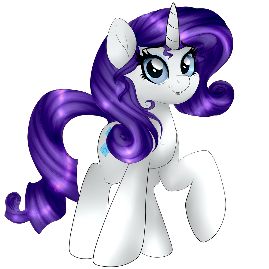 Rarity in the MLP movie style :0 by Havoxious on DeviantArt