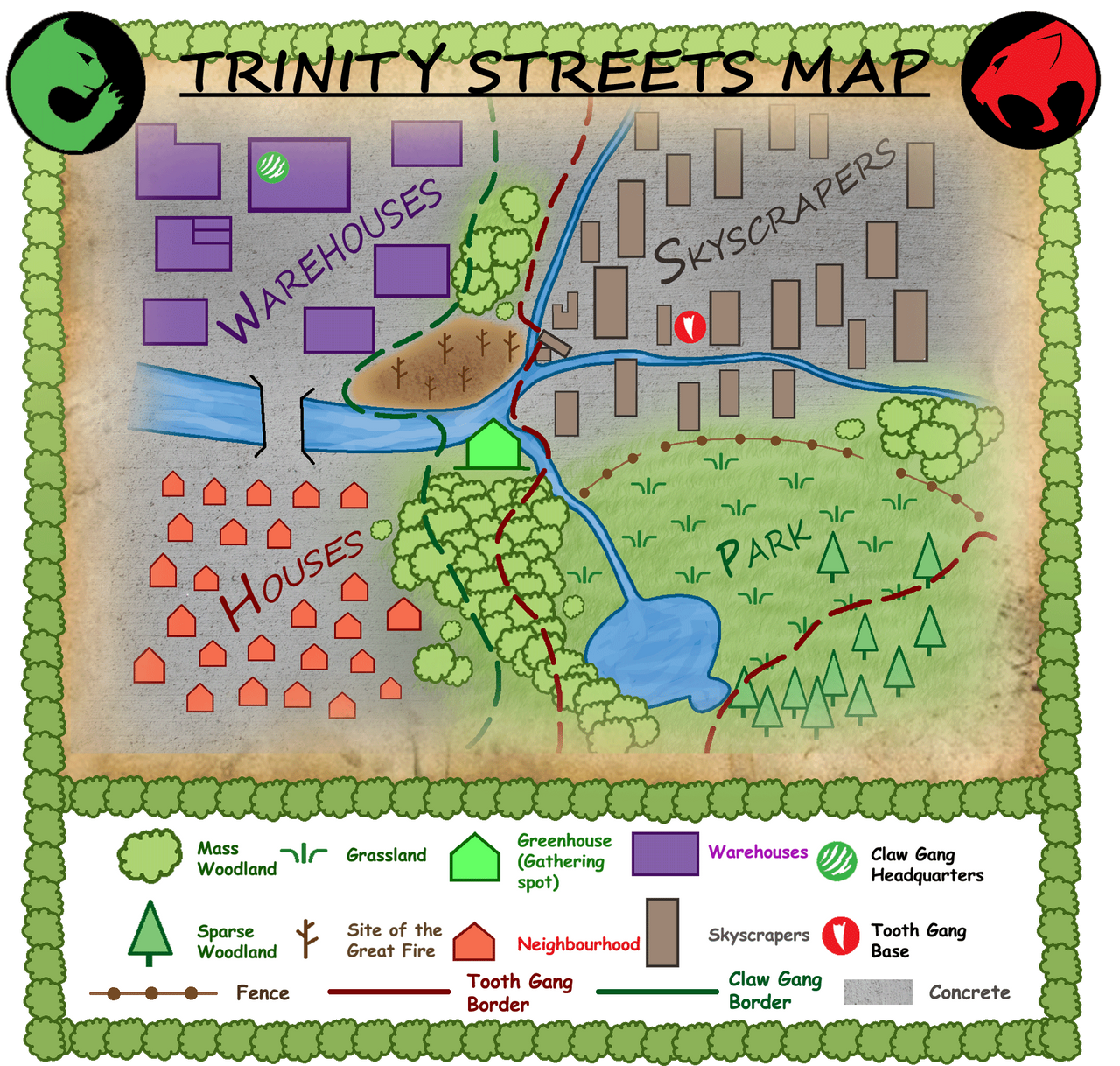 Trinity Rep Map Trinity Street Map by DarkRainfire on DeviantArt