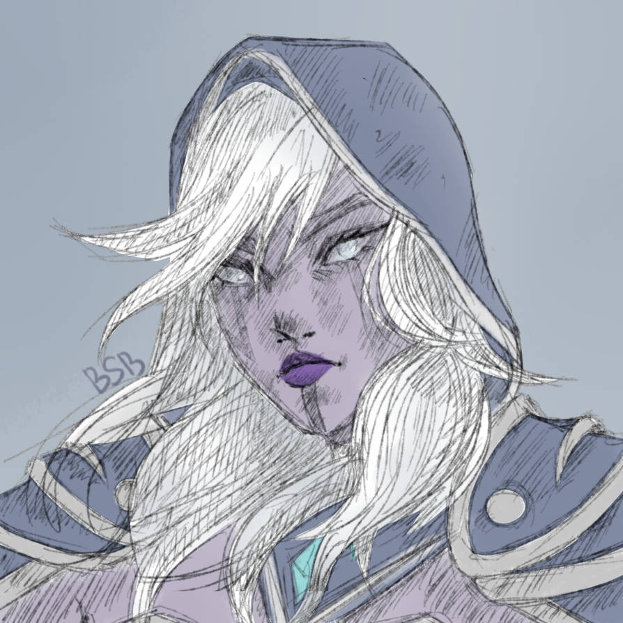 Drow Ranger by TheBigSqueakyBanana on DeviantArt