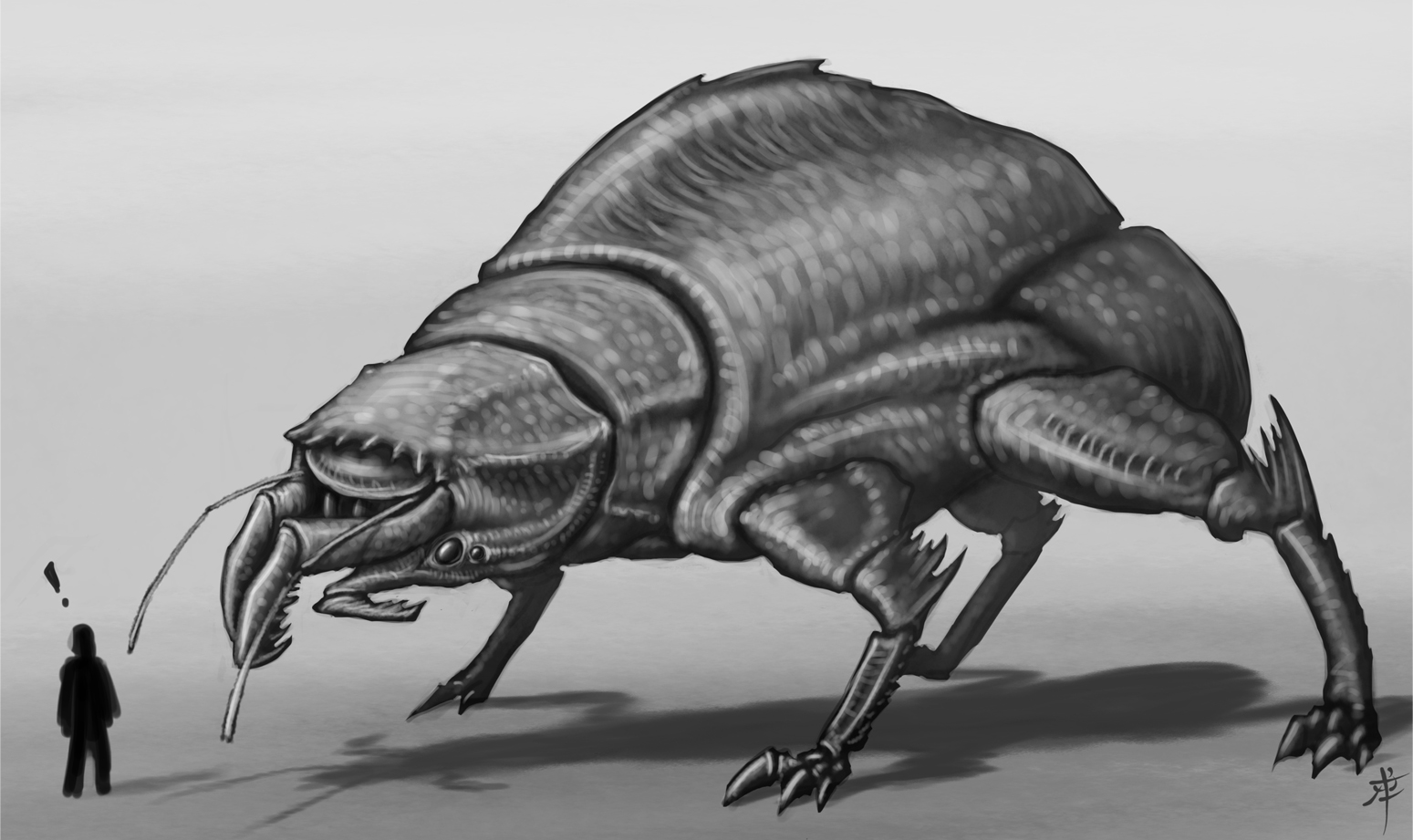 Large Insecticoid Creature Giant Quadrupedal Insectoid by rob-powell on DeviantArt