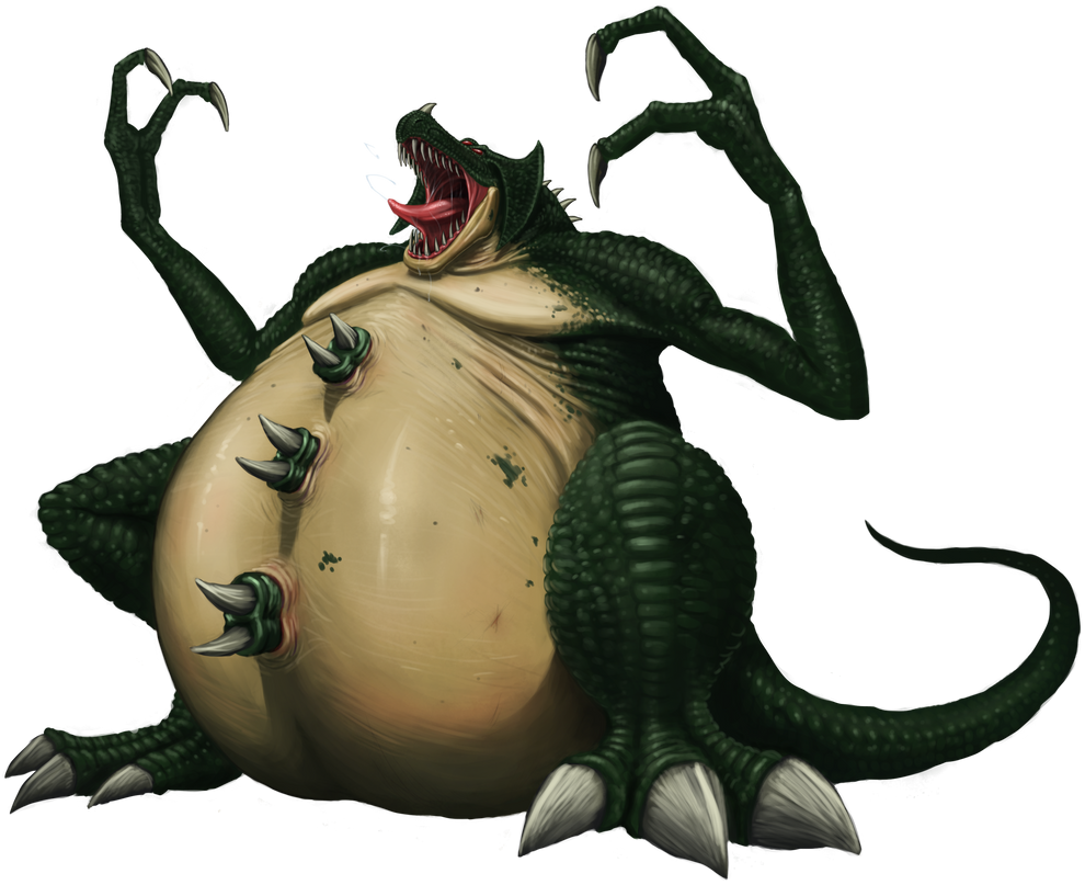 Kraid Inflated Kraid by rob-powell on DeviantArt