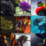 DA ID creature collage