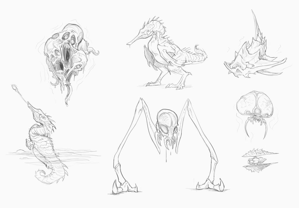 Moar Metroid Creatures