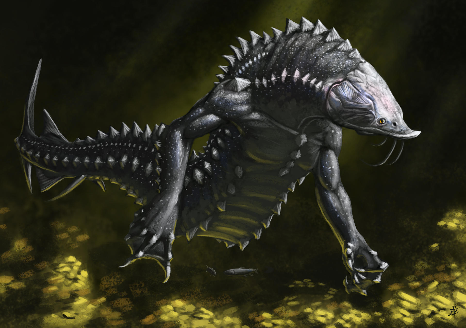 Sturgeon Mermaid by rob-powell on DeviantArt