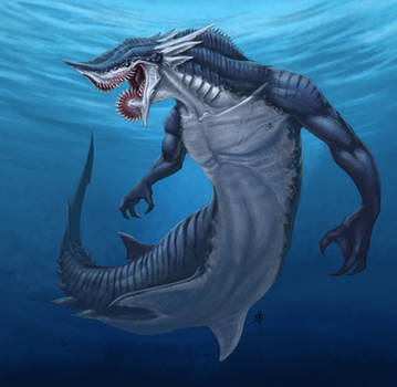 Helicoprion Mermaid