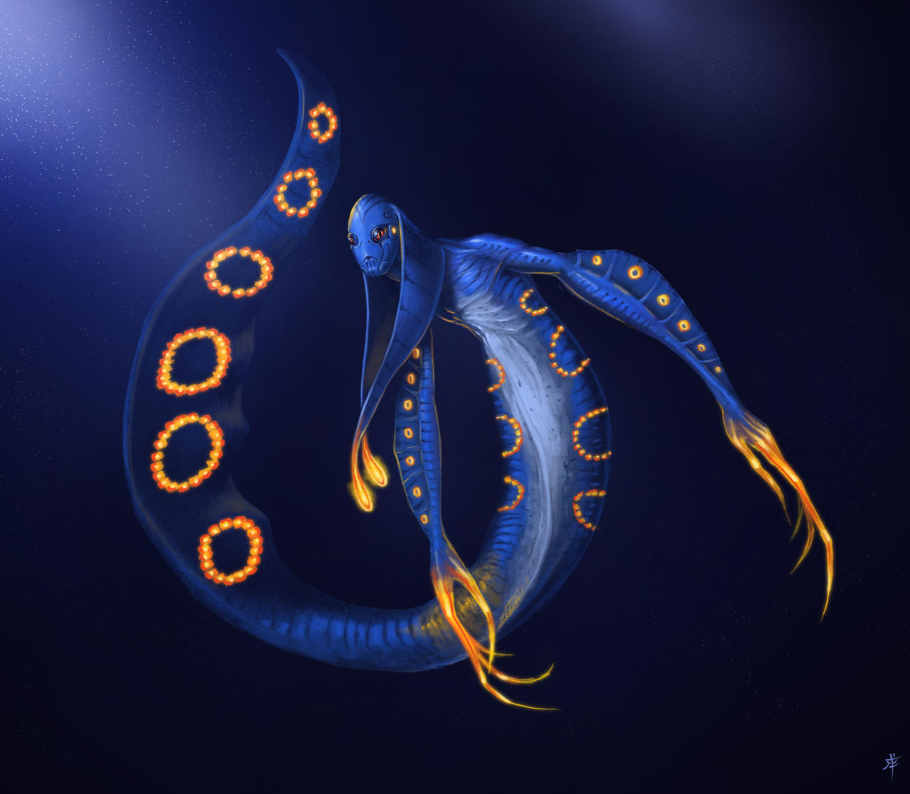 Deep Sea Alien Mermaid