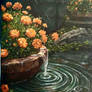 Marigolds in rain (2026)