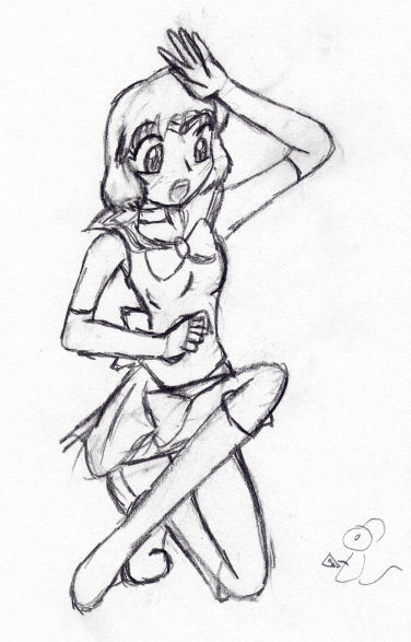 Sailor Mercury - Eek