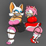 Amy And Rouge: this is you fault