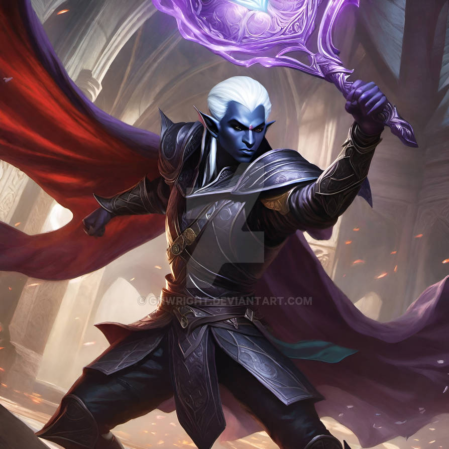 Drow Sorcerer by GNWright on DeviantArt