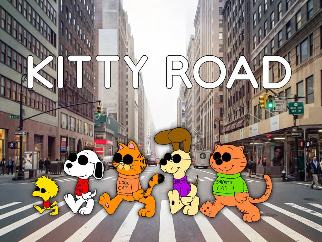 Kitty Road Poster by Angel2001PizzaRat on DeviantArt
