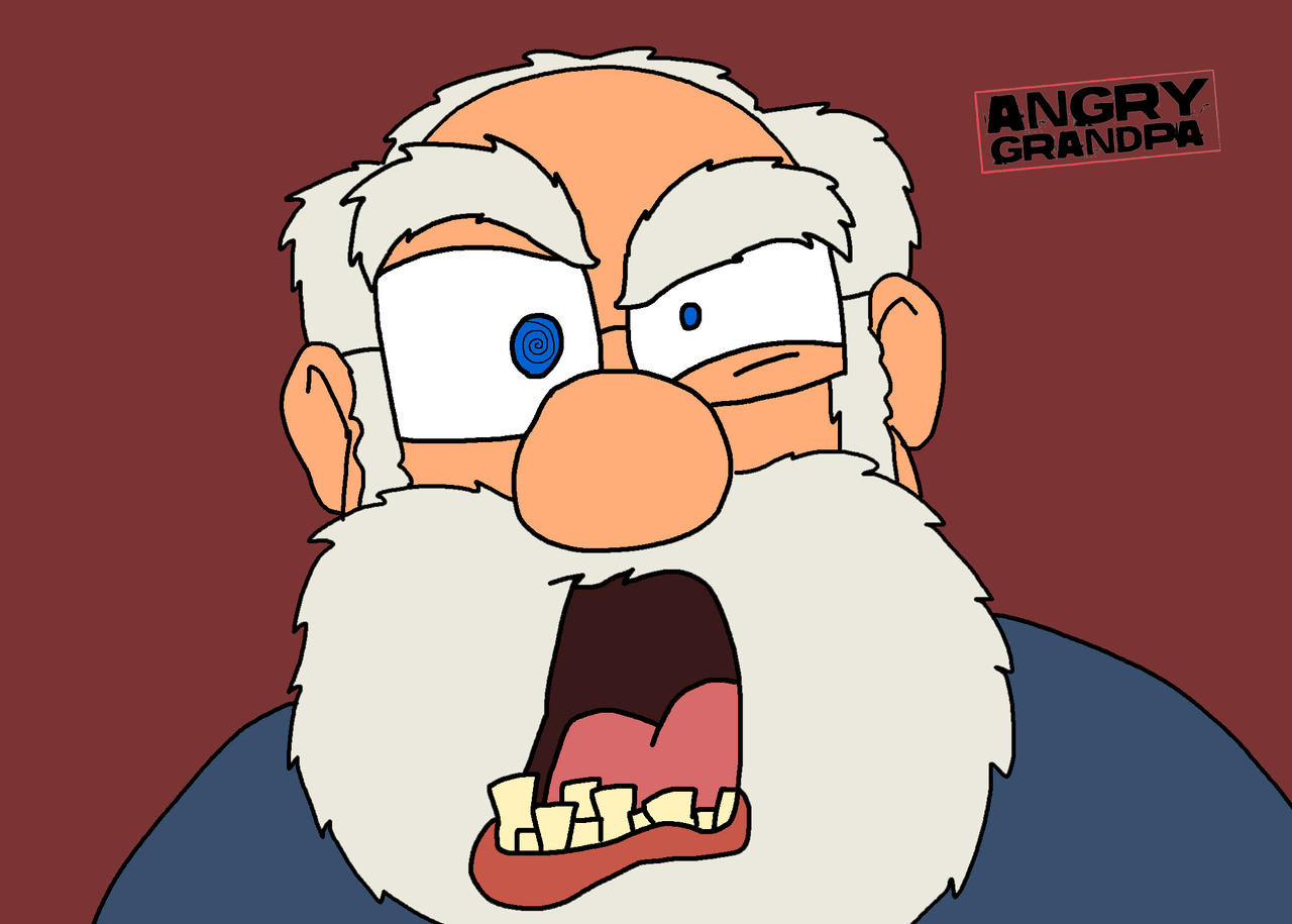 Angry Grandpa by Angel2001PizzaRat on DeviantArt Angry Grandpa by Angel2001PizzaRat on DeviantArt